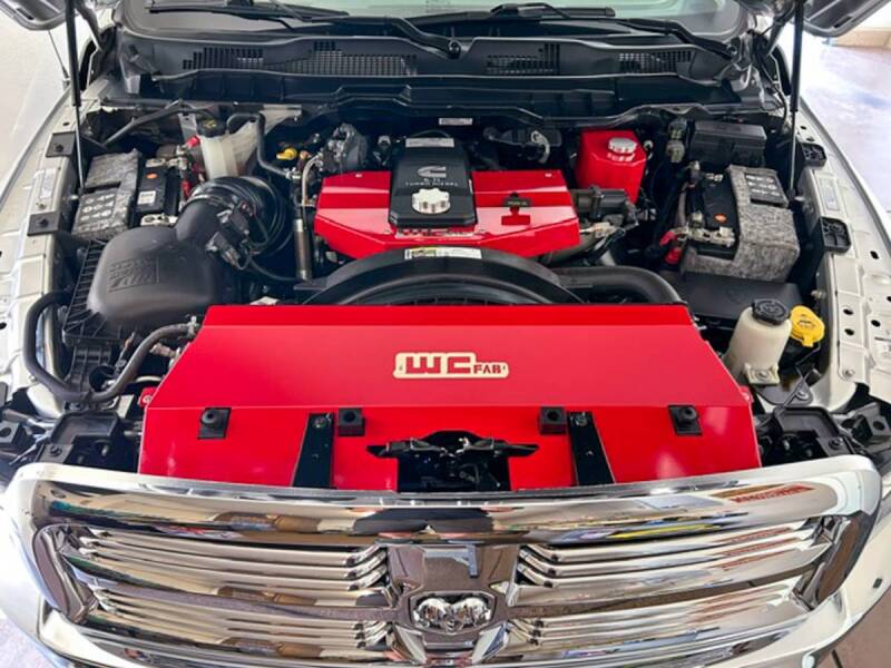 Wehrli 13-18 Cummins Fabricated Aluminum Radiator Cover - Candy Red