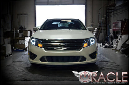 Oracle Ford Fusion 10-11 Halo Kit - ColorSHIFT w/ Simple Controller
