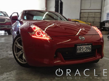 Oracle Nissan 370 Z 09-20 LED Dual Halo Kit - Red