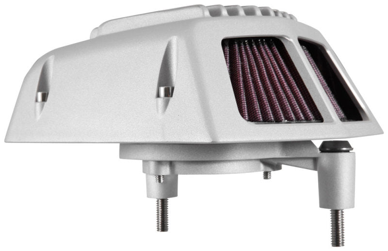 K&N Street Metal Intake System - Shaker Touring 2017 Silver Intake System-Harley-Davidson