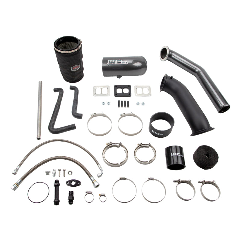 Wehrli 04.5-07 Dodge 5.9L Cummins S400 Turbo 2nd Gen Swap Kit (No Turbo/Manifold) - Illus Blueberry