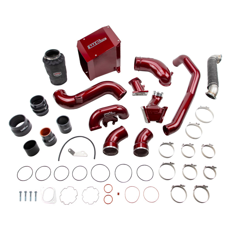 Wehrli 07.5-10 Chevrolet 6.6L Duramax LMM Stage 3 High Flow Bundle Kit - Candy Teal