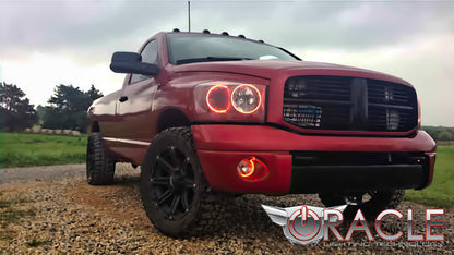 Oracle Dodge Ram 06-08 Halo Kit - ColorSHIFT w/ 2.0 Controller