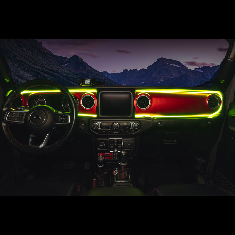ORACLE Lighting Jeep Wrangler JL / Gladiator JT ColorSHIFT Fiber Optic LED Interior Kit