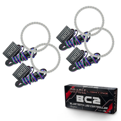 Oracle Mercedes Benz S-Class 07-09 Halo Kit - ColorSHIFT w/ BC1 Controller