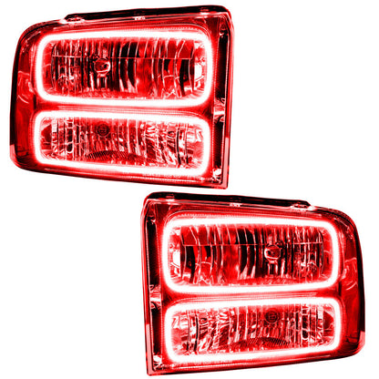 Oracle 05-07 Ford F-250/350 SMD HL - Chrome - ColorSHIFT w/ 2.0 Controller