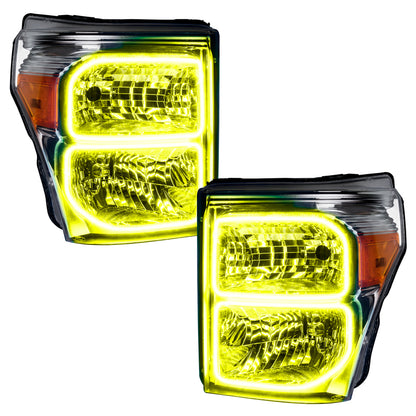 Oracle 11-16 Ford F250/350 LED HL - ColorSHIFT w/ 2.0 Controller