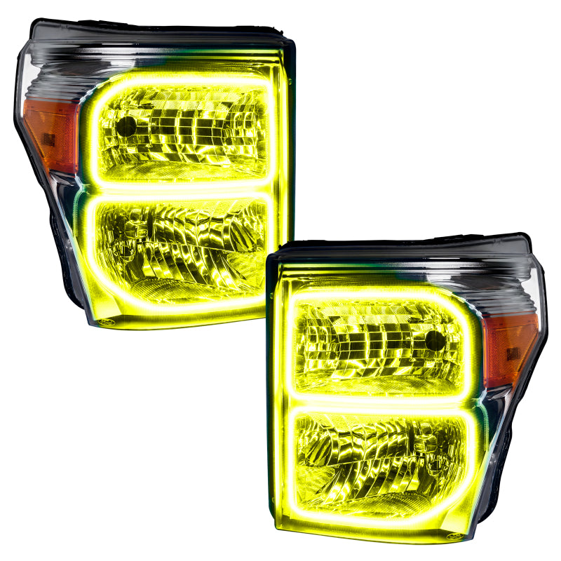 Oracle 11-16 Ford F250/350 LED HL - ColorSHIFT w/ BC1 Controller