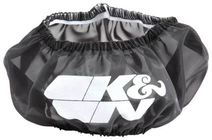 K&N Drycharger Wrap Black 159mm Base 178mm Top 92mm H