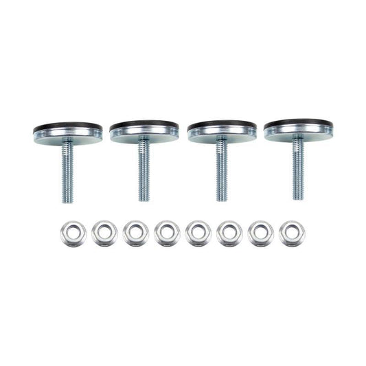 Wehrli Modular Steel Work Bench Leveling Feet Kit, for 4 legs