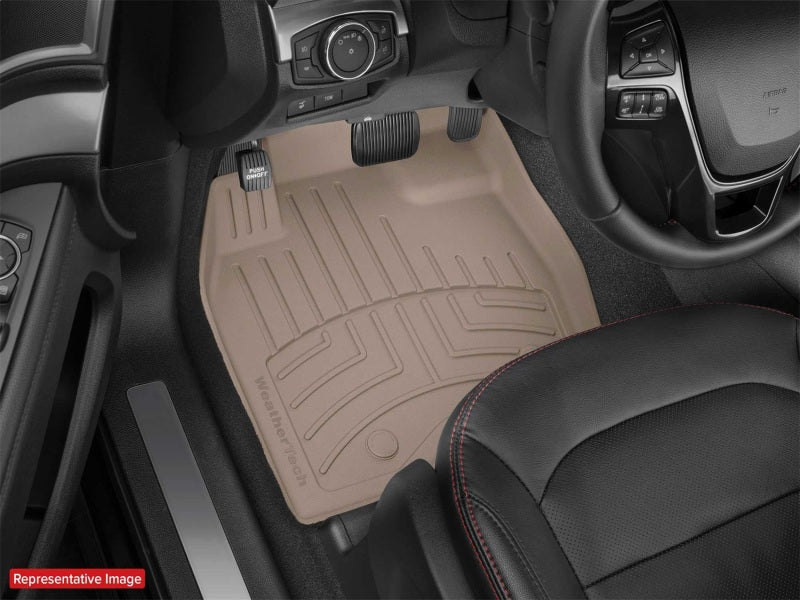 WeatherTech 2023+ GMC Canyon / Chevrolet Colorado Front FloorLiner HP - Cocoa
