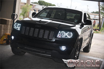 Oracle Jeep Grand Cherokee 11-13 Triple Halo Kit - ColorSHIFT w/ 2.0 Controller