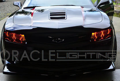 Oracle Chevrolet Camaro Non-RS 14-15 LED Dual Halo Kit Round Style - Blue