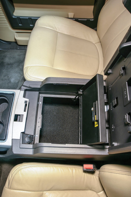 Tuffy Console Safe W/ Keyed Lock For Ford F250 & F350 Superduty