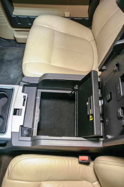 Tuffy Console Safe W/ Keyed Lock For Ford F250 & F350 Superduty