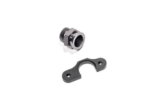 Radium Engineering Ford Sensor Adapter 8AN ORB 16mm Bore 41mm Offset Spacing M5