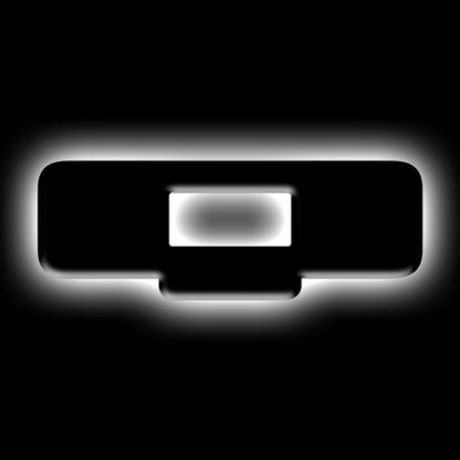 ORACLE Lighting Universal Illuminated LED Letter Badges - Matte Blk Surface Finish - Q