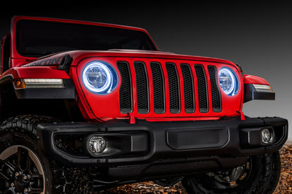 Oracle Jeep Wrangler JL/Gladiator JT LED Surface Mount Headlight Halo Kit- w/o Controller
