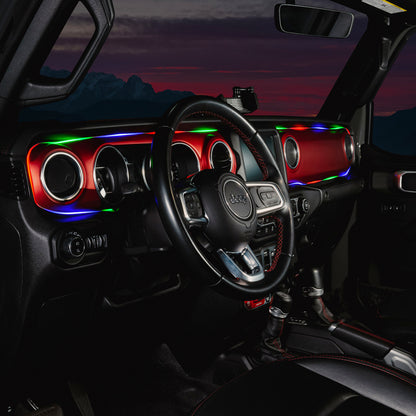 ORACLE Lighting Jeep Wrangler JL / Gladiator JT ColorSHIFT Fiber Optic LED Interior Kit