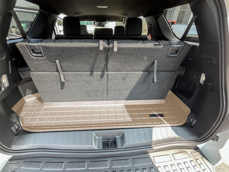 WeatherTech 25-26 Toyota 4Runner Behind 2nd Row Cargo Liners - Tan