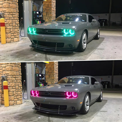 Oracle Dodge Challenger 15-21 Halo Kit - ColorSHIFT w/ BC1 Controller