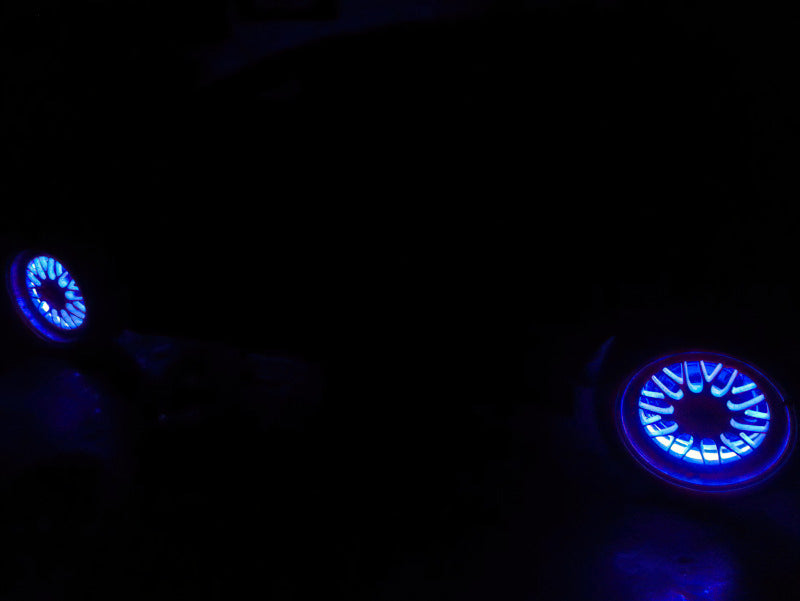 Oracle LED Illuminated Wheel Rings - Double LED - Blue