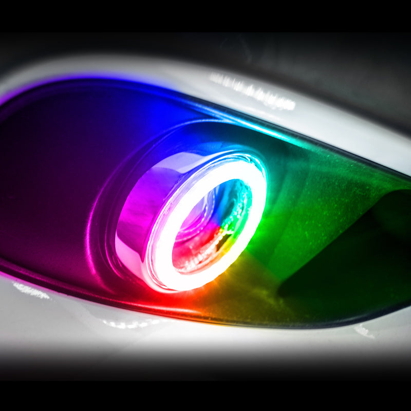 Oracle Chevy Silverado 14-15 LED Waterproof Fog Halo Kit - ColorSHIFT