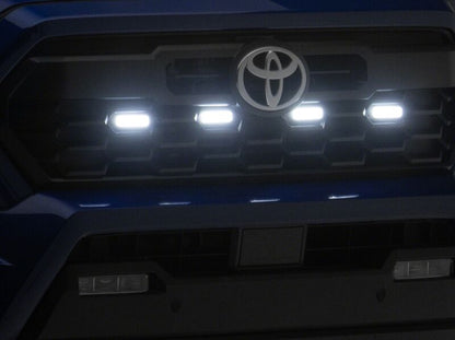 Raxiom 24-26 Toyota Tacoma Pre Runner/ TRD Off-Road/ TRD Sport White LED Grille Light- Clear Lens
