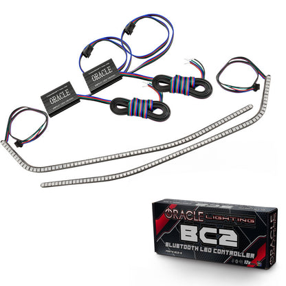 Oracle 16-21 Chevy Camaro Surface Mount DRL Modules - ColorSHIFT w/ BC1 Controller