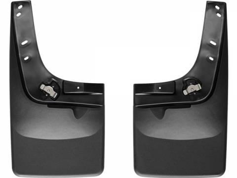 WeatherTech 11-17 Jeep Patriot No Drill Mudflaps - Black