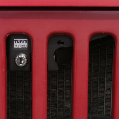 Tuffy 1987-1995 Yj Wrangler Yj Hood Lock 01 Black For
