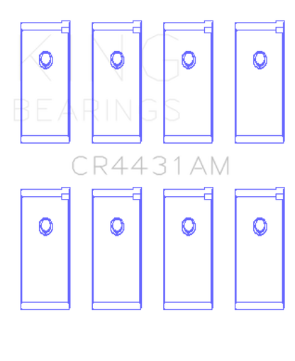 King Engine Bearings Nissan (Size 0.5) Rod Bearing Set
