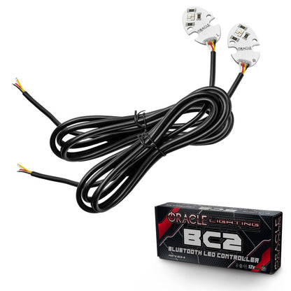 Oracle 17-21 Tesla Model 3 Headlight DRL Upgrade Kit - ColorSHIFT w/ BC1 Controller