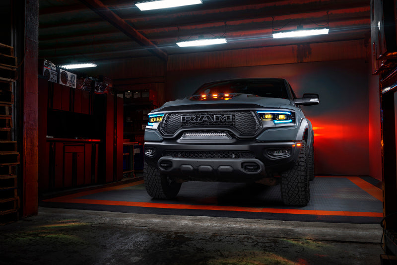 Oracle 19-21 RAM 1500 RGB Headlight Demon Eye Kit - LED Projector - w/o Controller