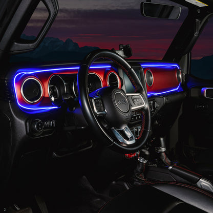 ORACLE Lighting Jeep Wrangler JL / Gladiator JT ColorSHIFT Fiber Optic LED Interior Kit
