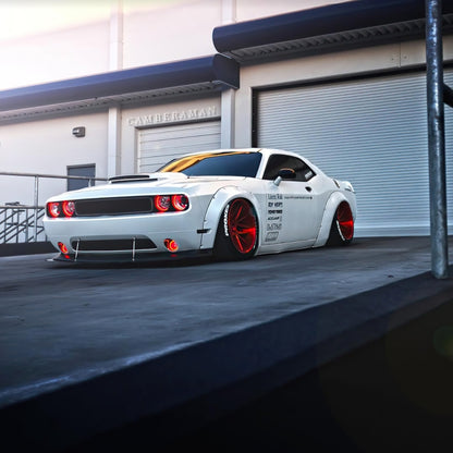 Oracle Dodge Challenger 08-14 Halo Kit (ProjectorHL) - ColorSHIFT w/ 2.0 Controller
