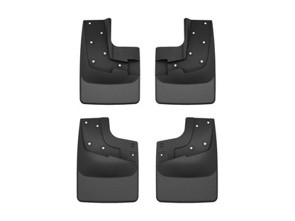 WeatherTech 24-25 Ford Ranger Raptor Front & Rear No Drill MudFlaps - Black