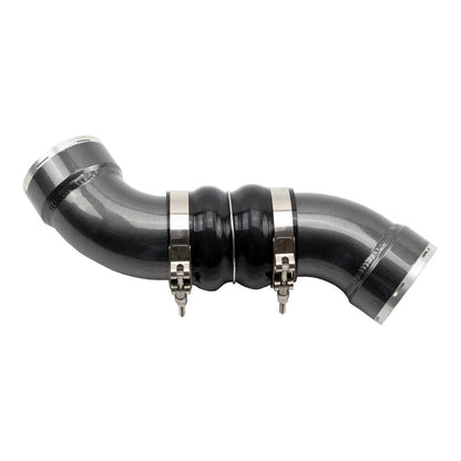 Wehrli 06-10 Duramax LBZ/LMM P/S 3.5in. Intercooler Pipe - Chevy Orange