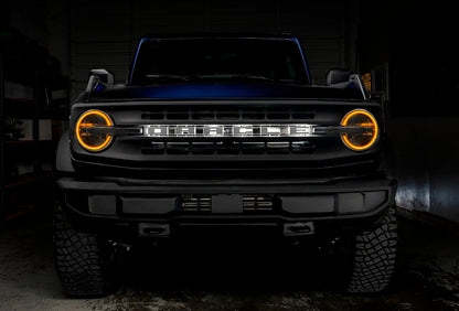 Oracle 2021 Ford Bronco DRL Upgrade w/ Halo Kit - ColorSHIFT w/ No Controller