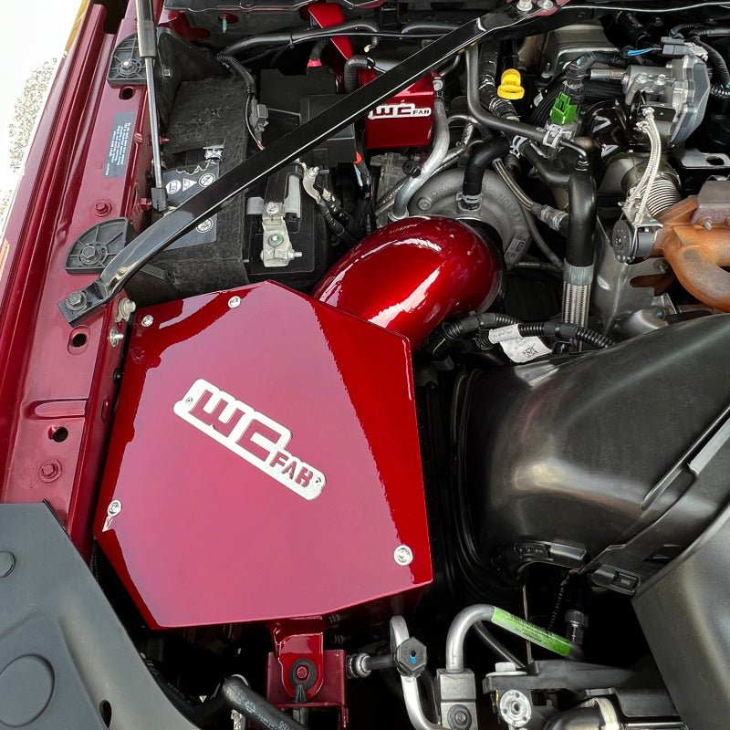Wehrli 19-23 Cummins 6.7L 5in Intake Kit - WCFab Red