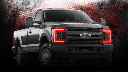 Oracle 17-19 Ford F-250/F-350 Superduty Headlight DRL Kit - ColorSHIFT w/ BC1 Controller