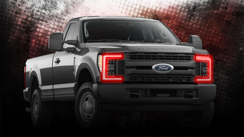 Oracle 17-19 Ford F-250/F-350 Superduty Headlight DRL Kit - w/ Simple Controller