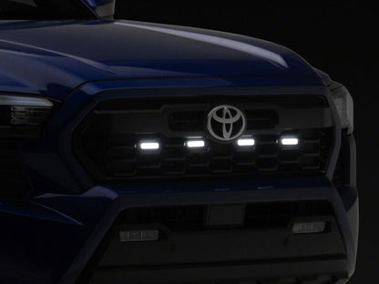 Raxiom 24-26 Toyota Tacoma Pre Runner/TRD Off-Road/TRD Sport White LED Grille Light- Smoked Lens