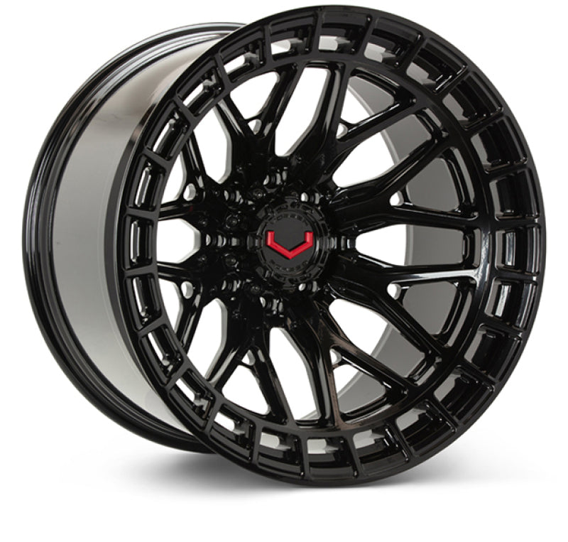 Vossen LCX-02 22x12 - 8x165.1 - ET44 - Ultra Deep - 125.1 - Gloss Black Wheel