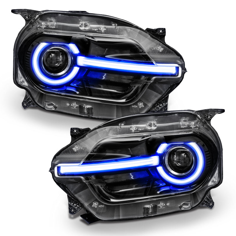 Oracle 2021 Ford Bronco Sport RGB+W Headlight DRL + Halo - ColorSHIFT w/ RF Controller