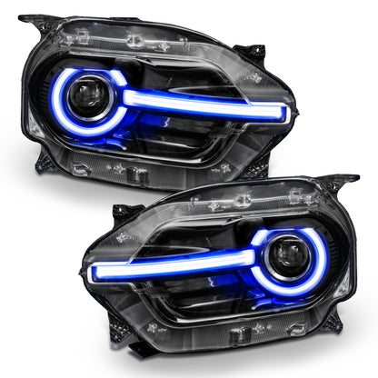 Oracle 2021 Ford Bronco Sport RGB+W Headlight DRL + Halo - ColorSHIFT w/ RF Controller