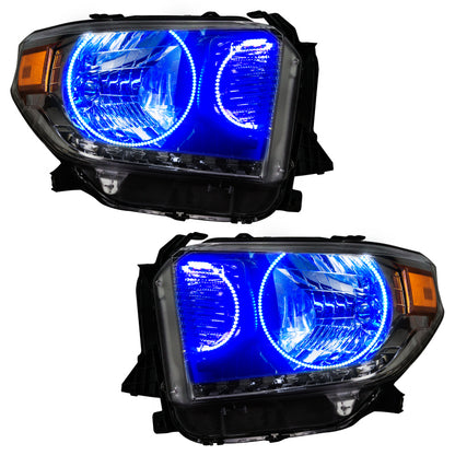 Oracle 14-17 Toyota Tundra SMD HL - Dual Halo Kit - ColorSHIFT