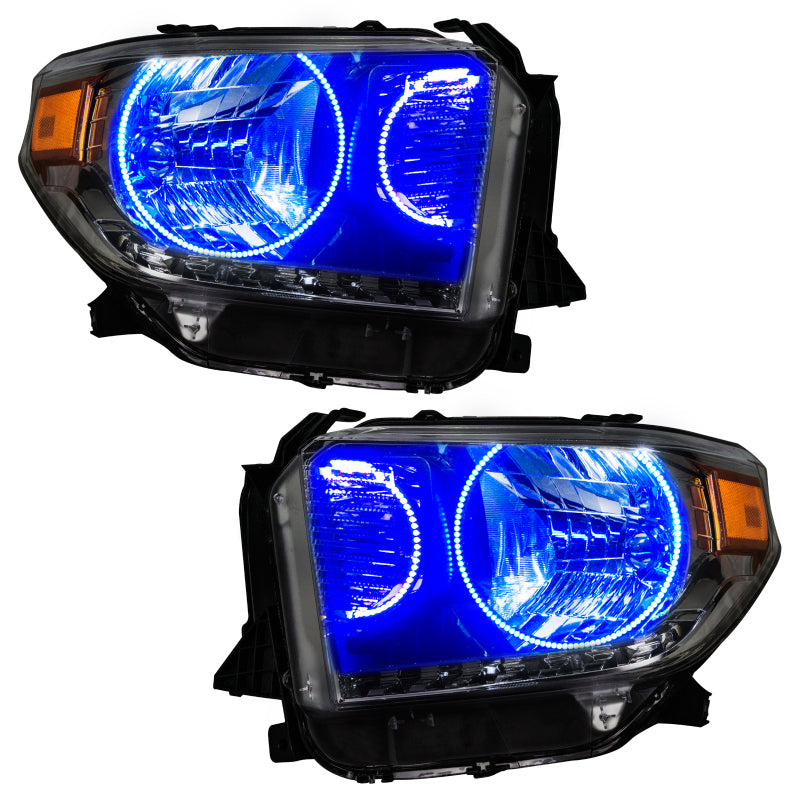 Oracle 14-17 Toyota Tundra SMD HL - Dual Halo Kit - ColorSHIFT w/o Controller