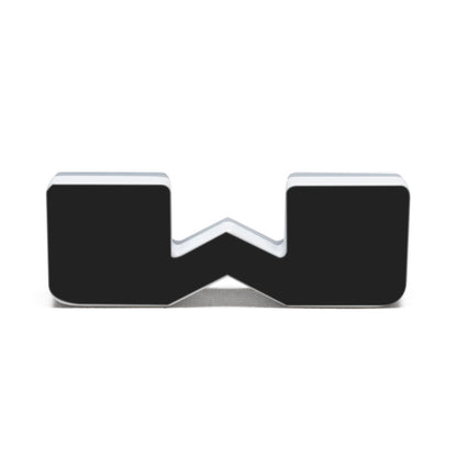 ORACLE Lighting Universal Illuminated LED Letter Badges - Matte Blk Surface Finish - W