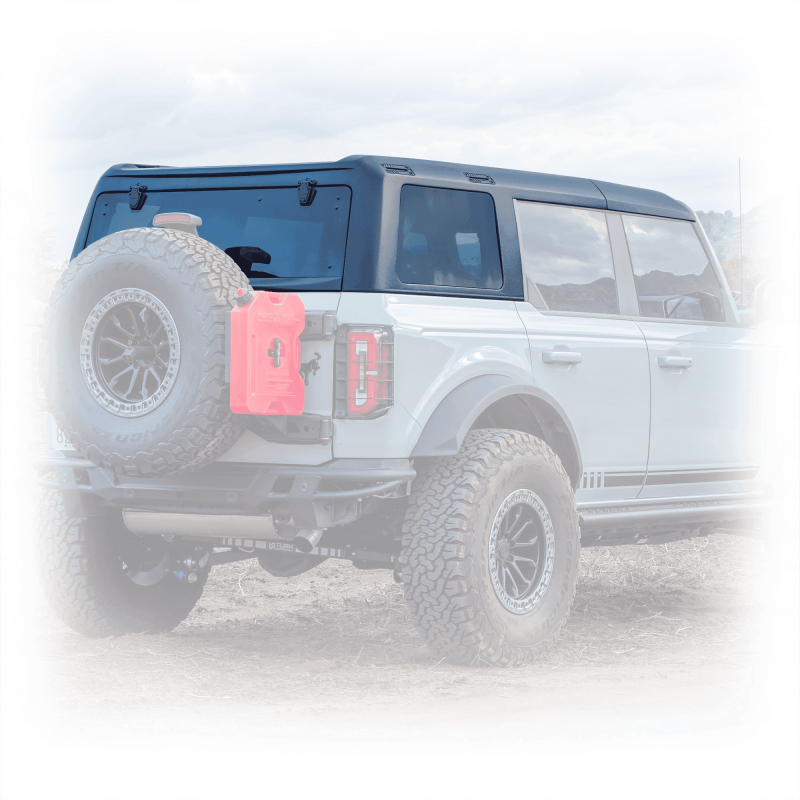 Turn Offroad 2021+ Ford Bronco Hard Top (4 Door) Black/Badge Delete